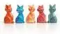 Preview: Süße Speckstein-Katzen in vielen Farben